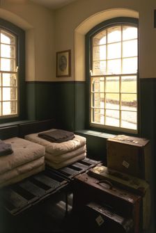 World War I guardrooms at Pendennis Castle, Cornwall, 1997. Artist: N Corrie