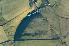 World War I practice trenches at Breary Banks, North Yorkshire, 2025. Creator: Robyn Andrews