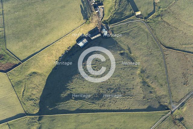 World War I practice trenches at Breary Banks, North Yorkshire, 2025. Creator: Robyn Andrews.