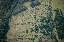World War I practice trenches, Beacon Hill, near Bulford, Salisbury Plain, Wiltshire, 2007. Artist: Historic England Staff Photographer