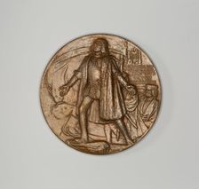 World's Columbian Exposition Commemorative Medal, 1892/93. Creator: Augustus Saint-Gaudens