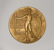 World's Columbian Exposition Commemorative Presentation Medal, 1892/94. Creator: Louis Saint-Gaudens
