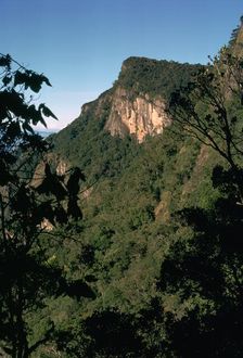 World's End Drop in Sri Lanka. Artist: CM Dixon