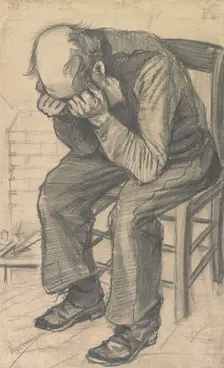 Worn out, 1882. Creator: Gogh, Vincent, van (1853-1890)