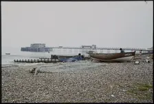 Worthing Pier, Marine Parade, Worthing, West Sussex, 1979. Creator: Dorothy Chapman