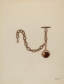 Watch Chain, c. 1939. Creator: Frank Fumagalli
