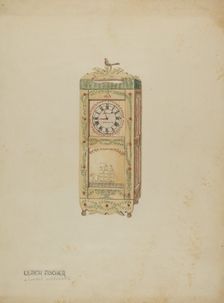 Watch Clock, 1935/1942. Creator: Ulrich Fischer