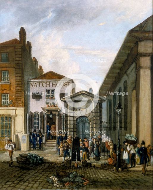 'Watch House, Covent Garden', c1835. Creator: Unknown.