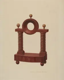 Watch Holder, c. 1939. Creator: William H Edwards