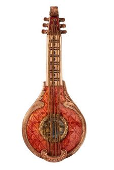 Watch (mandolin), about 1840. Creator: Unknown