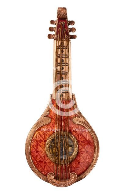 Watch (mandolin), about 1840. Creator: Unknown.