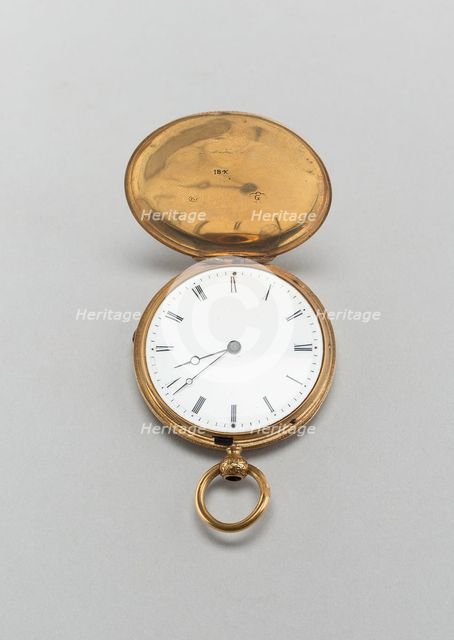Watch, Switzerland, c. 1860/70. Creator: Unknown.