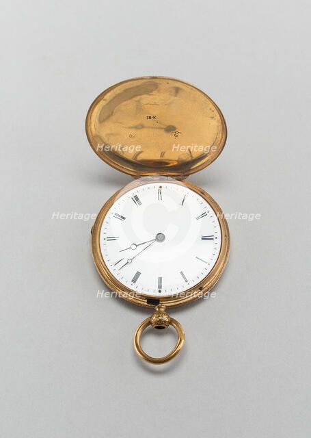Watch, Switzerland, c. 1860/70. Creator: Unknown.