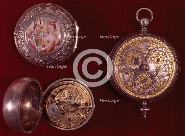 Watches, late 17th-early 18th century. Creator: Thomas Tompion.