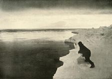 Watching for Seals at the Ice-Edge c1908, (1909)