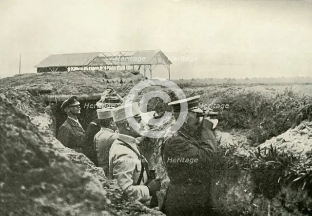 'Watching the Battle in France', c1915, (1919).  Creator: Unknown.