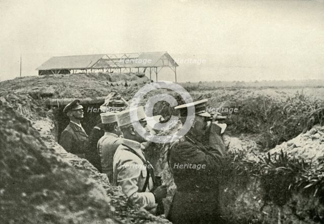 'Watching the Battle in France', c1915, (1919).  Creator: Unknown.