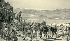 Watching the Rout of the Afghan Forces from Bab Wali Mountain, 1st September 1880 (1901). Creator: Unknown