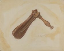 Watchman's Rattle, 1938. Creator: E. J. Gilsleider
