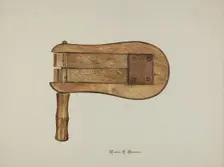 Watchman's Rattle, c. 1940. Creator: Marius Hansen