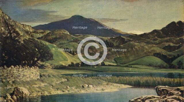 'Watendlalh Tarn, near Kewsick', 1919 (1931). Artist: Charles John Holmes.