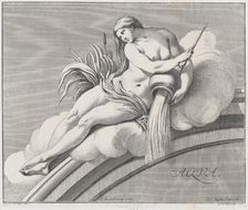 Water, 1735. Creator: Johann Justin Preissler