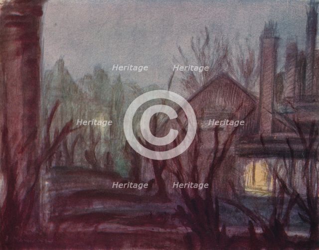'Water-Colour', 1926. Artist: Takahito Iwai.