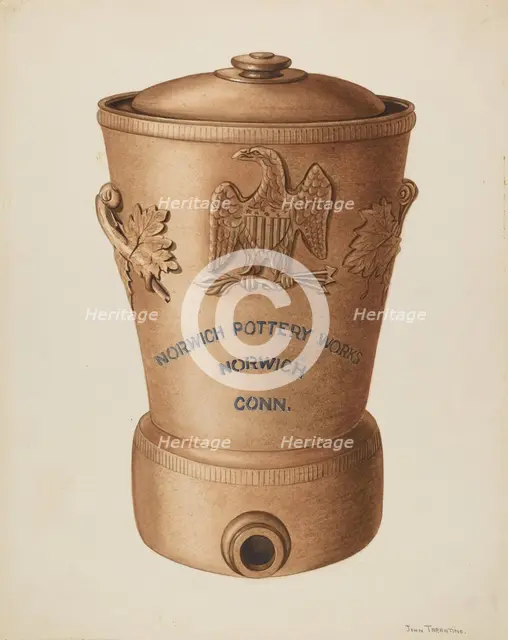 Water Cooler, 1941. Creator: John Tarantino.