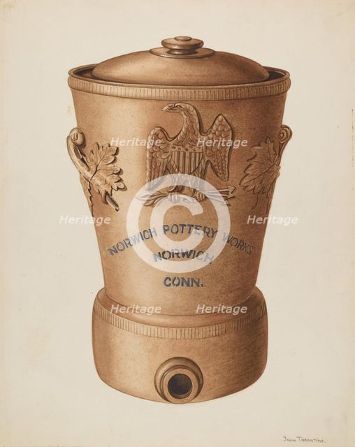Water Cooler, 1941. Creator: John Tarantino.