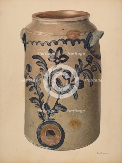 Water Cooler, c. 1940. Creator: John Tarantino.