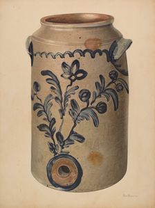 Water Cooler, c. 1940. Creator: John Tarantino