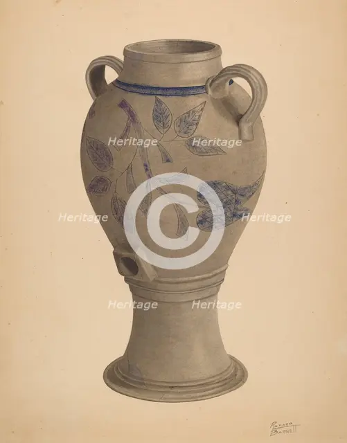 Water Cooler, probably 1938. Creator: Richard Barnett.