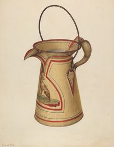 Water Can, c. 1939. Creator: Mildred Ford