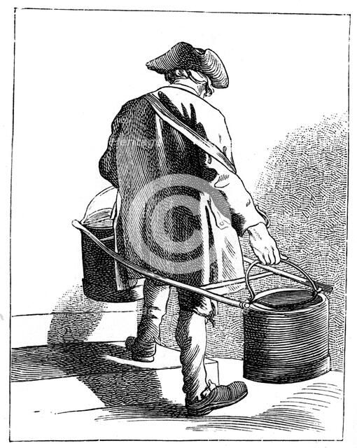 Water Carrier, 1737-1742.Artist: Bouchardon