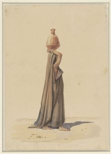 Water carrier, 1840-1879. Creator: Emile Prisse D'Avennes