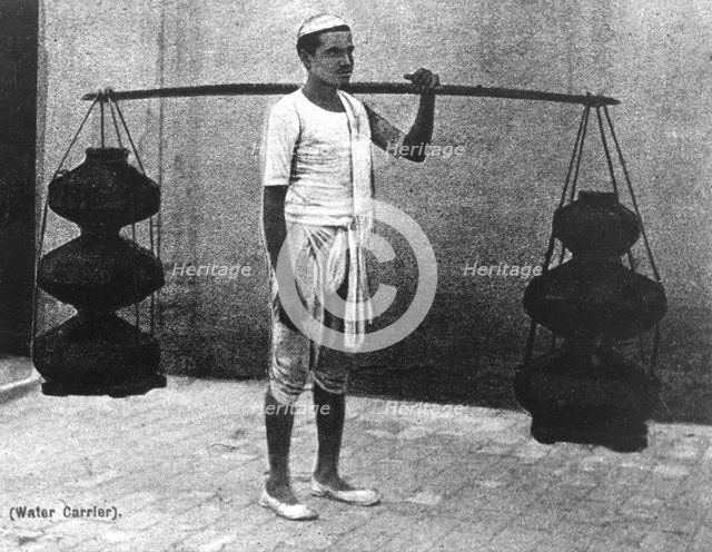 Water carrier, 20th century. Artist: Unknown