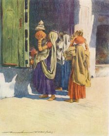 Water-carriers at Nutha 1905. Artist: Mortimer Luddington Menpes
