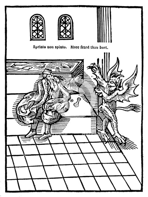 Water closet, 1556. Artist: Unknown