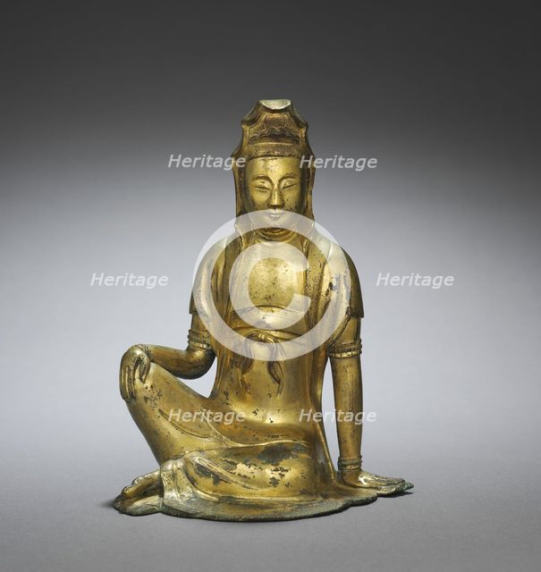 Water and Moon (Potala) Guanyin, 900-1100. Creator: Unknown.