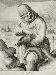Water, c1588. Creator: Jacques de Gheyn II