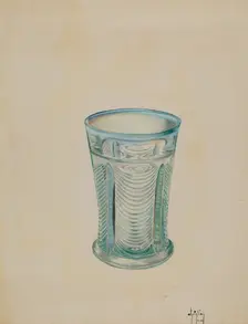Water Glass, 1936. Creator: Ralph Atkinson