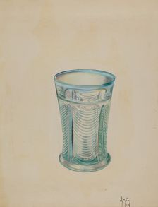 Water Glass, 1936. Creator: Ralph Atkinson