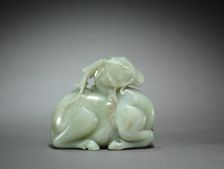 Water Dropper in the Shape of a Deer, 1700s. Creator: Unknown