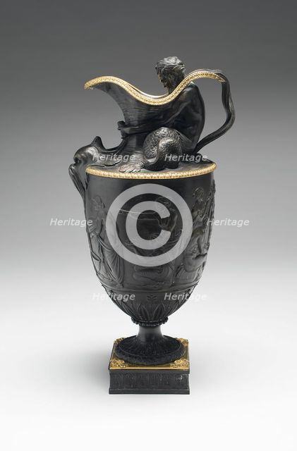 Water Ewer, Burslem, 1780/85. Creator: Wedgwood.