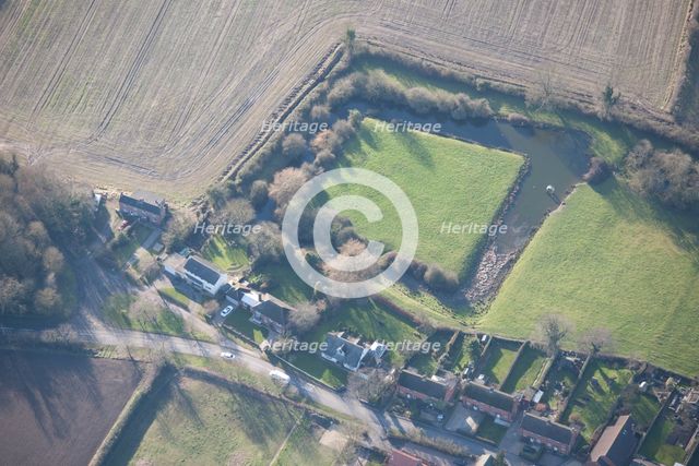 Water filled moat, Coddington, Nottinghamshire, 2015. Creator: Historic England.