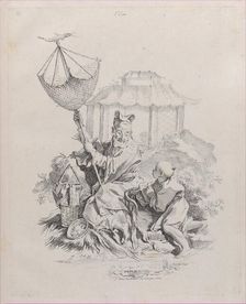 Water, from The Four Elements, 1738-49. Creator: Pierre Alexandre Aveline