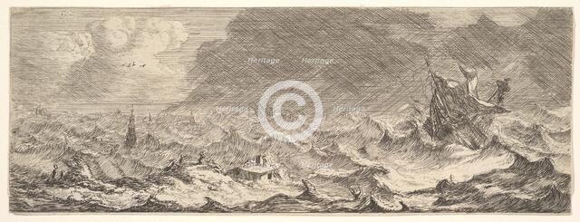 Water, from series The Four Elements, 17th century. Creator: Reinier Zeeman.