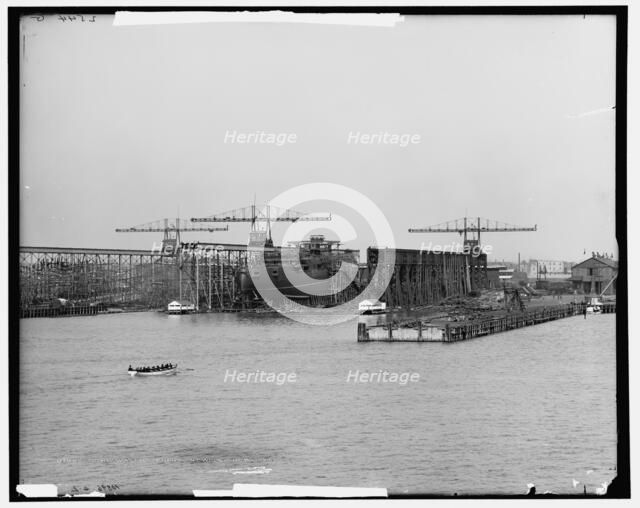Water front, Newport News, Va., c1905. Creator: Unknown.