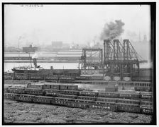 Water front, Toledo, Ohio, between 1900 and 1910. Creator: Unknown