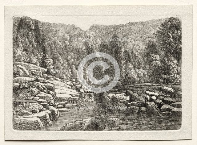 Water in the Mountains, c. 1790-1800. Creator: Christoph Nathe (German, 1753-1806).